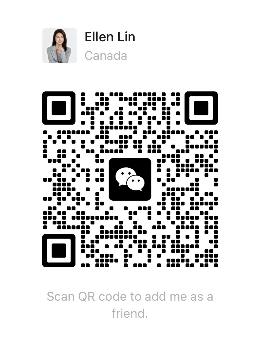WeChat QR code for Ellen Lin